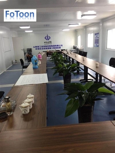Kancelária pre prefabrikované kontajnery na výstavbu